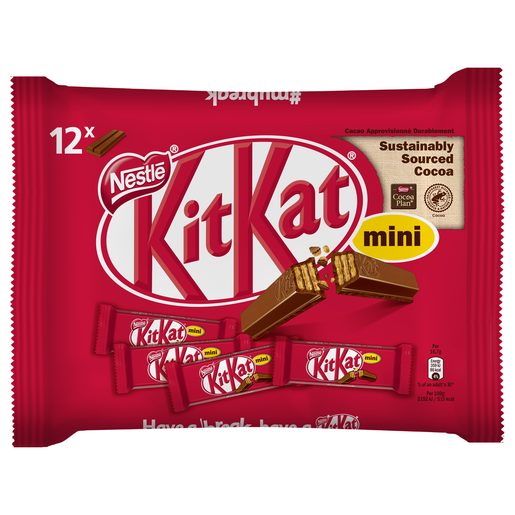 KITKAT Mini Snack de Chocolate de Leite Nestlé 200 g