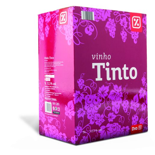 DIA Vinho Tinto Bag In Box 5 L