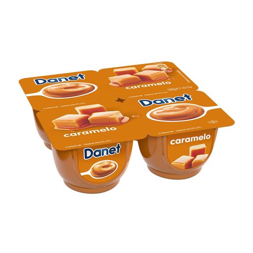 DANET Sobremesa Caramelo 4x125 g