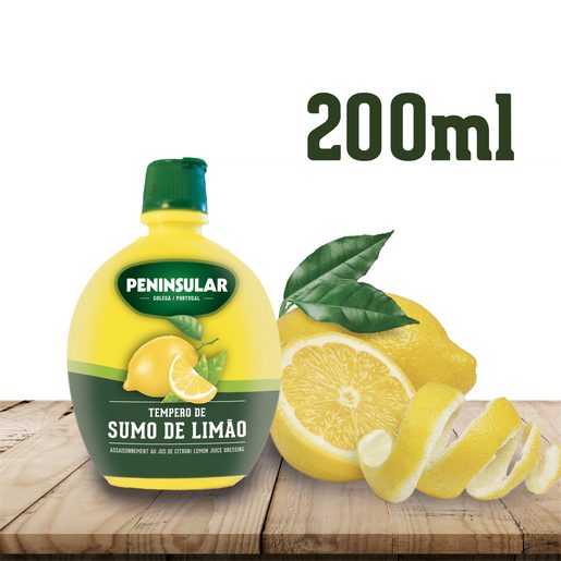 PENINSULAR Tempero de Sumo Limão 200 ml