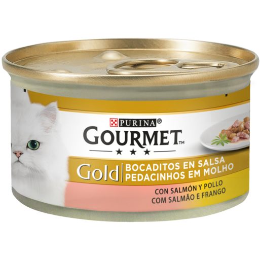 PURINA GOURMET Alimento Para Gato Salmão/Frango 85 g
