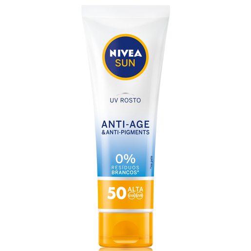 NIVEA SUN Creme Solar UV Rosto Anti-Age & Anti-Pigments FP50 50 ml