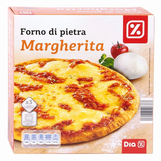 DIA Pizza Margherita 3x300 g