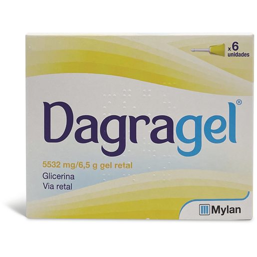 DAGRAGEL 5532 mg/6,5 g Gel Retal 6 un