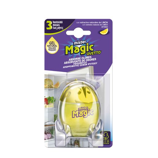 MISTER MAGIC Absorvente de Odores Frigorifico Limão 1 Un