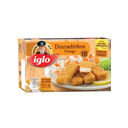 IGLO Barrinhas de Frango Douradinhos 250 g